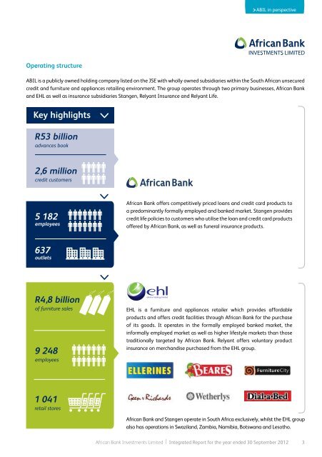 Full annual report - African Bank - Investoreports