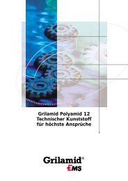 Grilamid Polyamid 12 Technischer Kunststoff für ... - ems-grivory