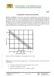 Energieinhalt von Biomassebrennstoffen - Technologie - Bayern