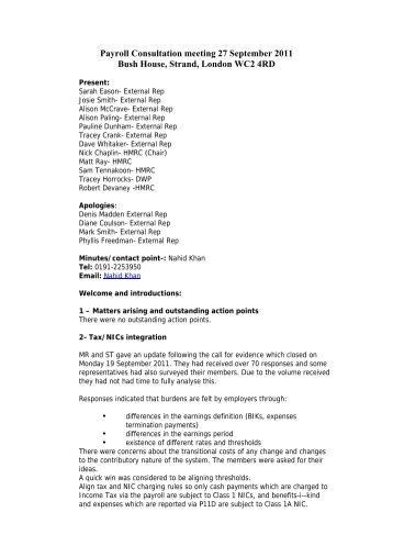 27 September 2011 (PDF 44K) - HM Revenue & Customs