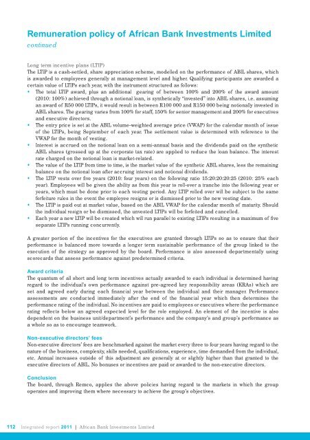 Full integrated annual report - African Bank - Investoreports