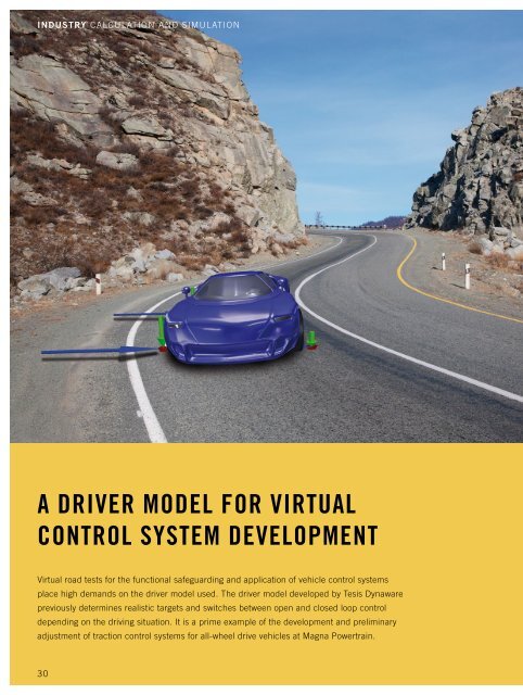 A driver model for virtual control system ... - TESIS DYNAware