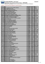 Fundação BIO-RIO - Concursos