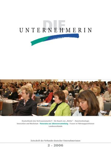 UNTERNEHMERIN - VdU