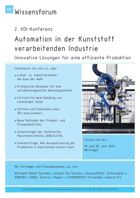 03KO200012 Automation in der K verarbeitenden Industrie.indd - VDI ...