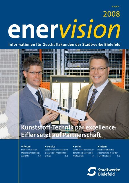 Kunststoff-Technik par excellence: Eifler setzt auf Partnerschaft