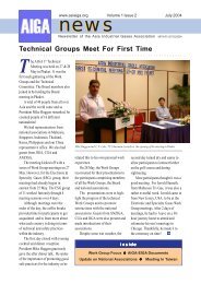 Technical Groups Meet For First Time T - AIGA