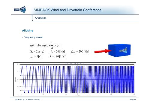 SIMPACK Wind and Drivetrain Conference