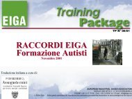 RACCORDI EIGA Formazione Autisti