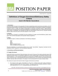 Definitions of Oxygen Enrichment/Deficiency Safety Criteria - eiga