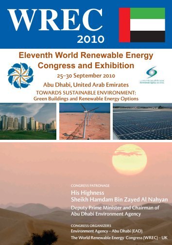 Eleventh World Renewable Energy Congress and Exhibition