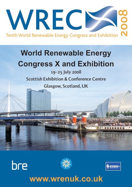 Abstract - World Renewable Energy Congress / Network