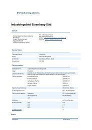 Industriegebiet Eisenberg-Süd - Verbandsgemeinde Eisenberg, Pfalz