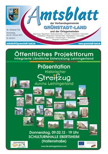KW 05 Gruenstadt.pdf - Verbandsgemeinde Grünstadt-Land