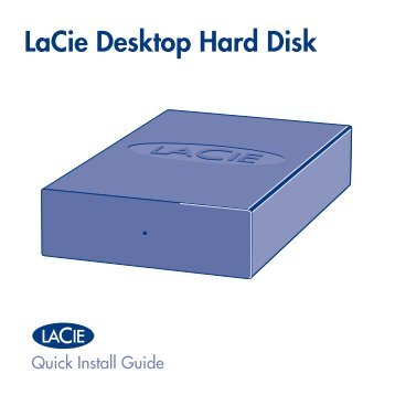 Téléchargements Quick Install Guide - LaCie