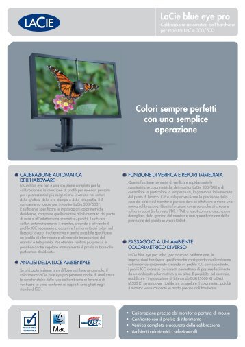LaCie blue eye pro Colori sempre perfetti con una semplice ...