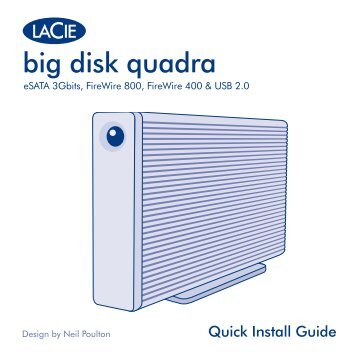 Téléchargements Quick Install Guide - LaCie