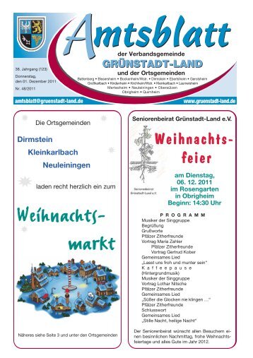 KW 48 Gruenstadt.pdf - Verbandsgemeinde Grünstadt-Land