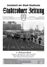 Amtsblatt der Stadt Stadtroda