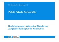 02 Vortrag Britta Timm, DKB - Public Private Partnership Initiative NRW
