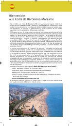 Bienvenidos a la Costa de Barcelona-Maresme