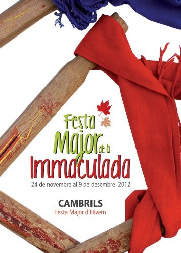 Festa Major de la Immaculada a Cambrils - Tinet