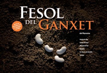 Fesol del Ganxet - Ajuntament de Tordera