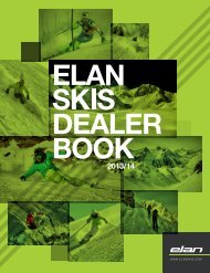 ELAN SKIS DEALER BOOK 2013/2014