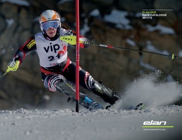 ELAN SKIS RACE CATALOGUE 2011/12