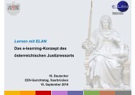 Lernen mit ELAN Das e-learning-Konzept des österreichischen ...