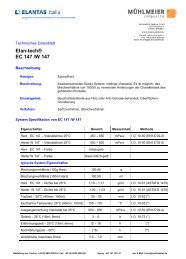 Elan-tech® EC 147 /W 147 - Mühlmeier GmbH