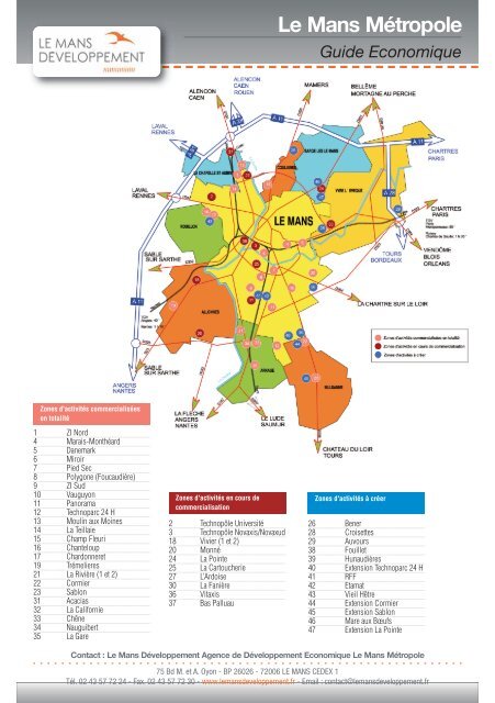 Guide des zones d'activités - Chambre de Commerce et d'Industrie ...