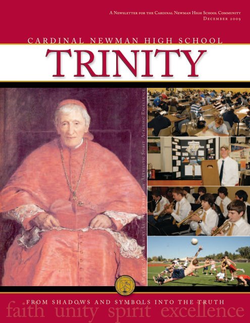 faith unity spirit excellence - Cardinal Newman High School