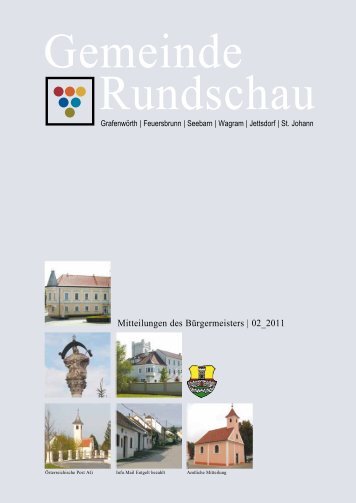 Ausgabe 02/2011 (2,08 MB) - Grafenwörth am Kamp