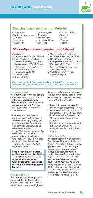 ABFALLfibel 2013 - Abfallwirtschaft Südholstein