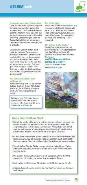 ABFALLfibel 2013 - Abfallwirtschaft Südholstein