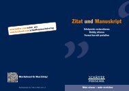 Zitat und Manuskript - Schäffer-Poeschel Verlag GmbH