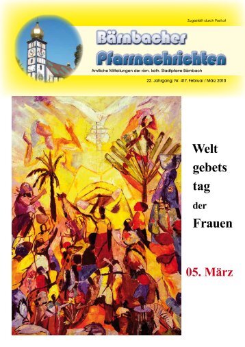 Welt gebets tag Frauen - Katholische Kirche Steiermark