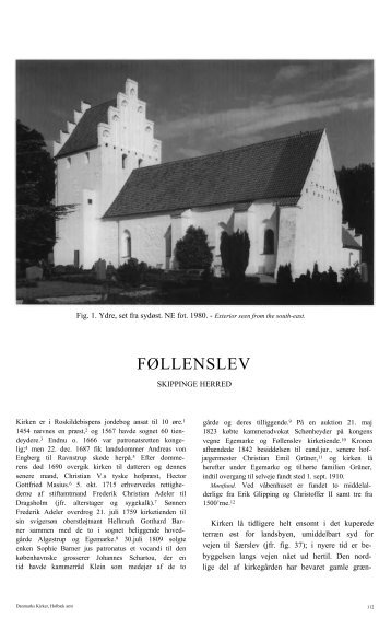 Føllenslev Kirke - Danmarks Kirker - Nationalmuseet