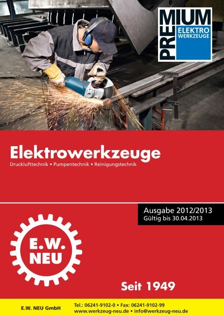 Elektrowerkzeuge e - EW NEU GmbH