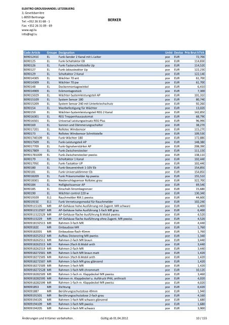 Februar 2012 - EGL