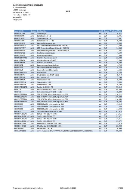 Februar 2012 - EGL