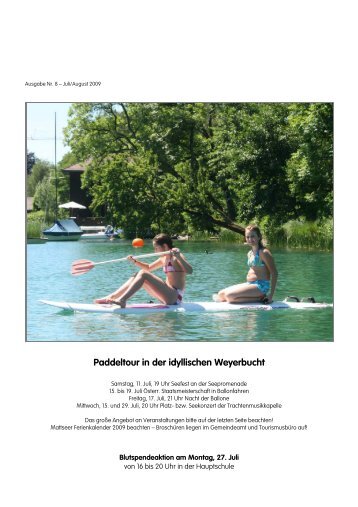 Bürgerinformation Nr. 8 - Juli/August (1,34 MB - Mattsee