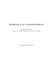 Einführung in die Astroteilchenphysik - Desy