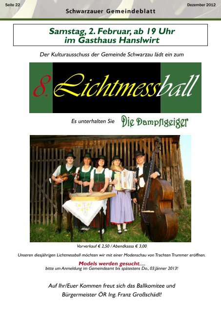 Gemeindeblatt.Schwarzau.2012-3 - Schwarzau im Schwarzautal