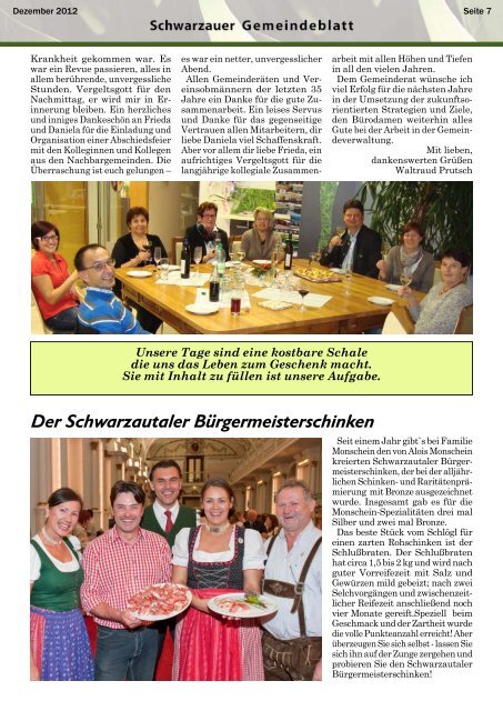 Gemeindeblatt.Schwarzau.2012-3 - Schwarzau im Schwarzautal
