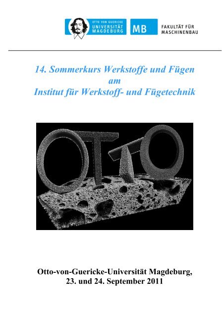 Vortrge - Institut fr Werkstoff