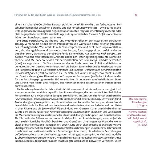 Jahresbericht 2012 (PDF) - Institut für Europäische Geschichte der ...