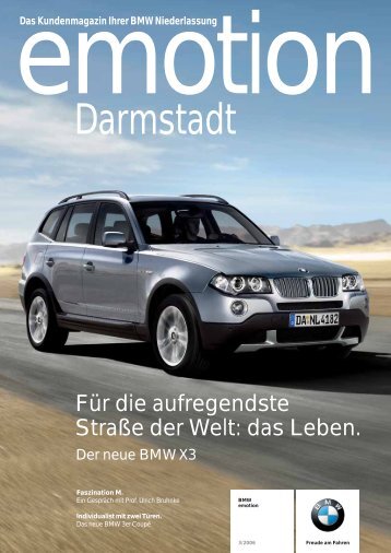 emotion Ausgabe 3/2006 (PDF, 906k) - BMW Group - Niederlassung ...