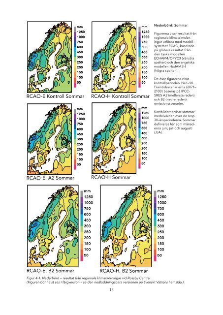 Regnintensitet i Sverige – en klimatologisk analys